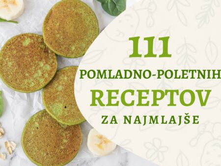 111 spomladansko-poletnih receptov za najmlajše